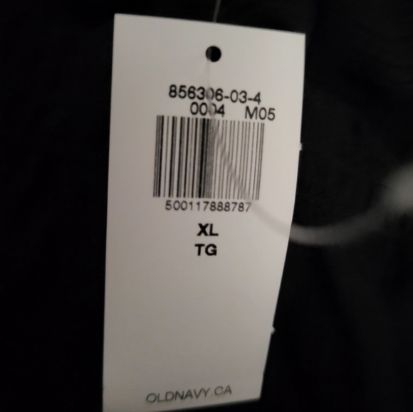 NWT XL Old Navy Short Sleeve Smocked Waist Shirt. Plus Size - Picture 10 of 10